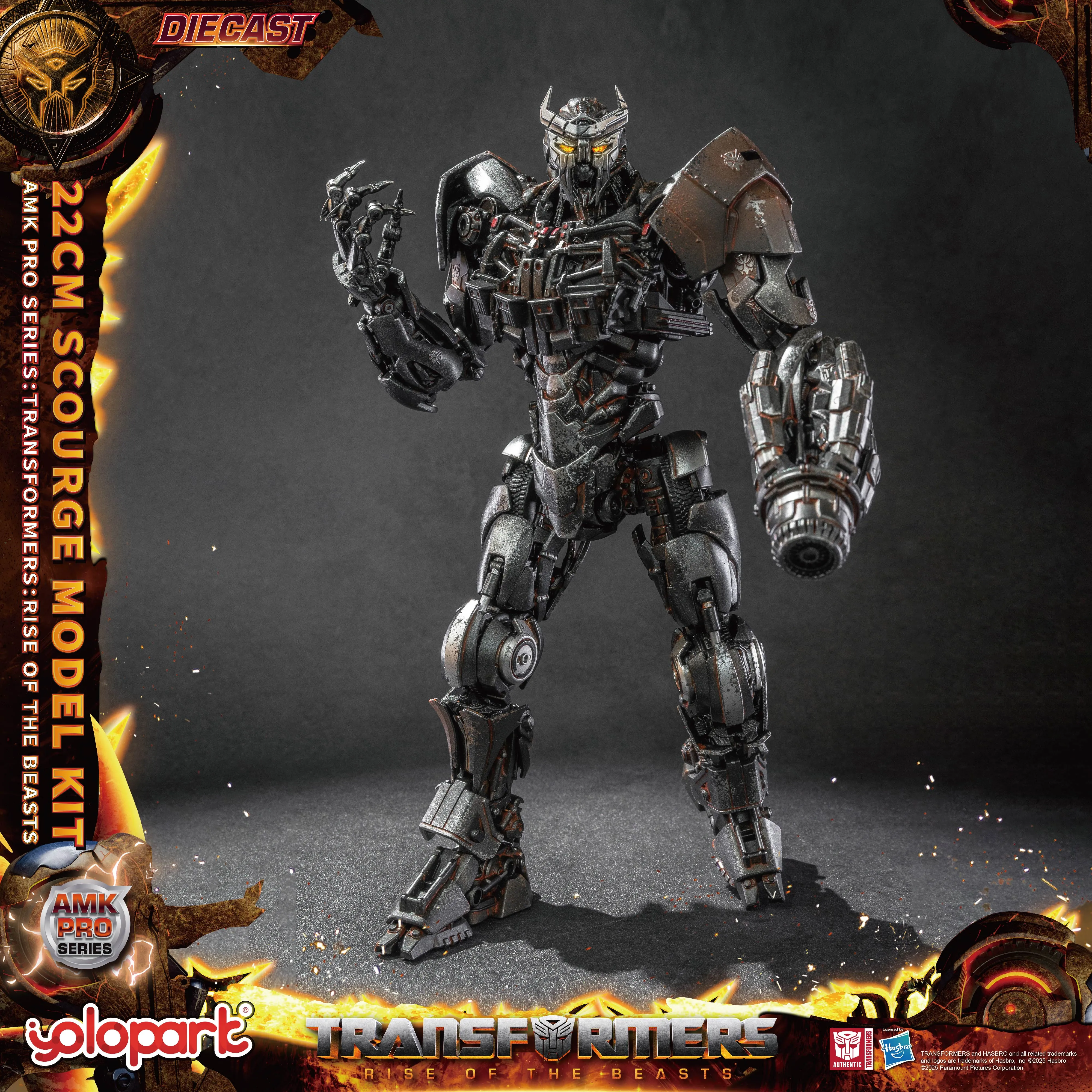 PRE - ORDER : TRANSFORMERS : Rise of the Beasts AMK PRO Series 22cm Scourge Model Kit