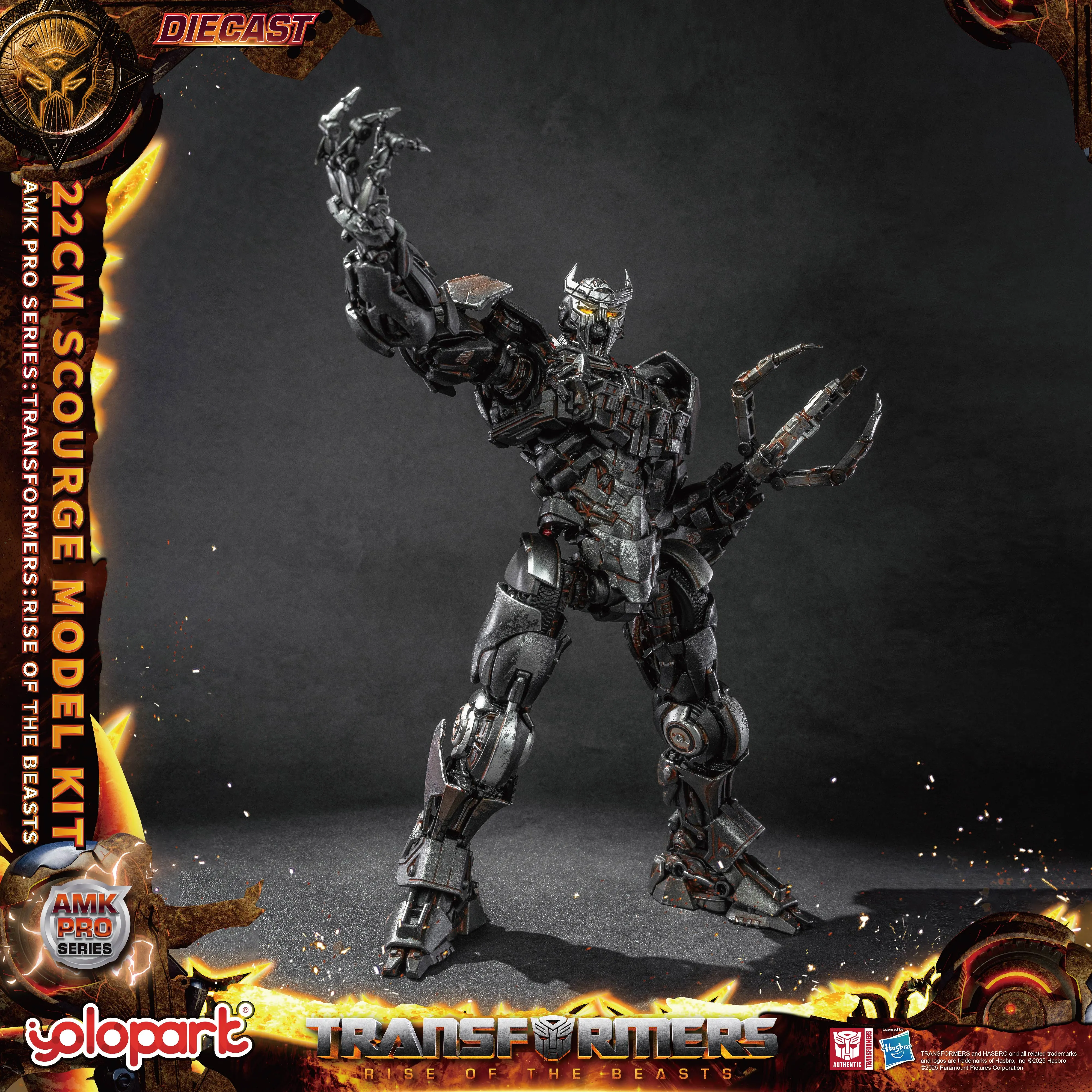 PRE - ORDER : TRANSFORMERS : Rise of the Beasts AMK PRO Series 22cm Scourge Model Kit