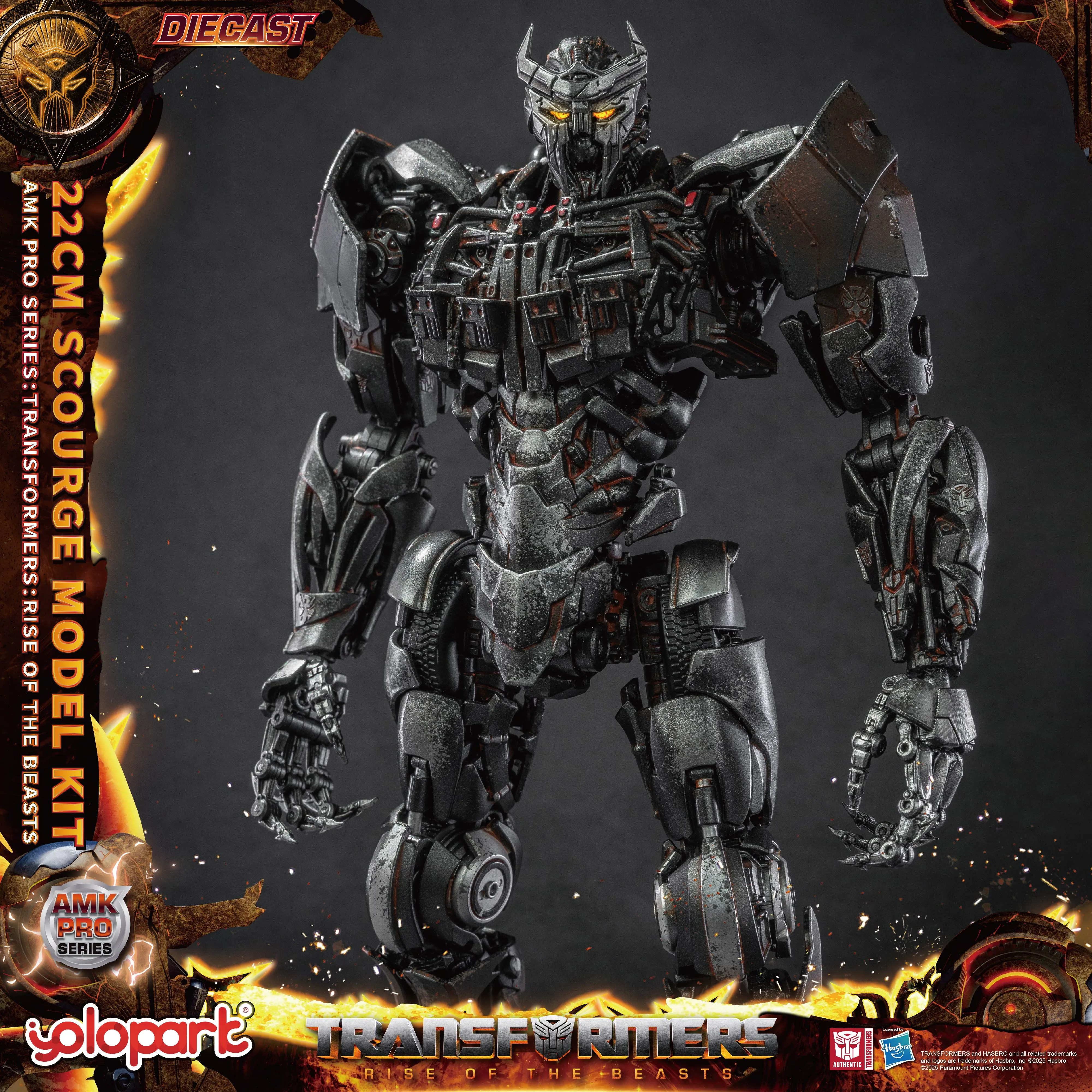 PRE - ORDER : TRANSFORMERS : Rise of the Beasts AMK PRO Series 22cm Scourge Model Kit
