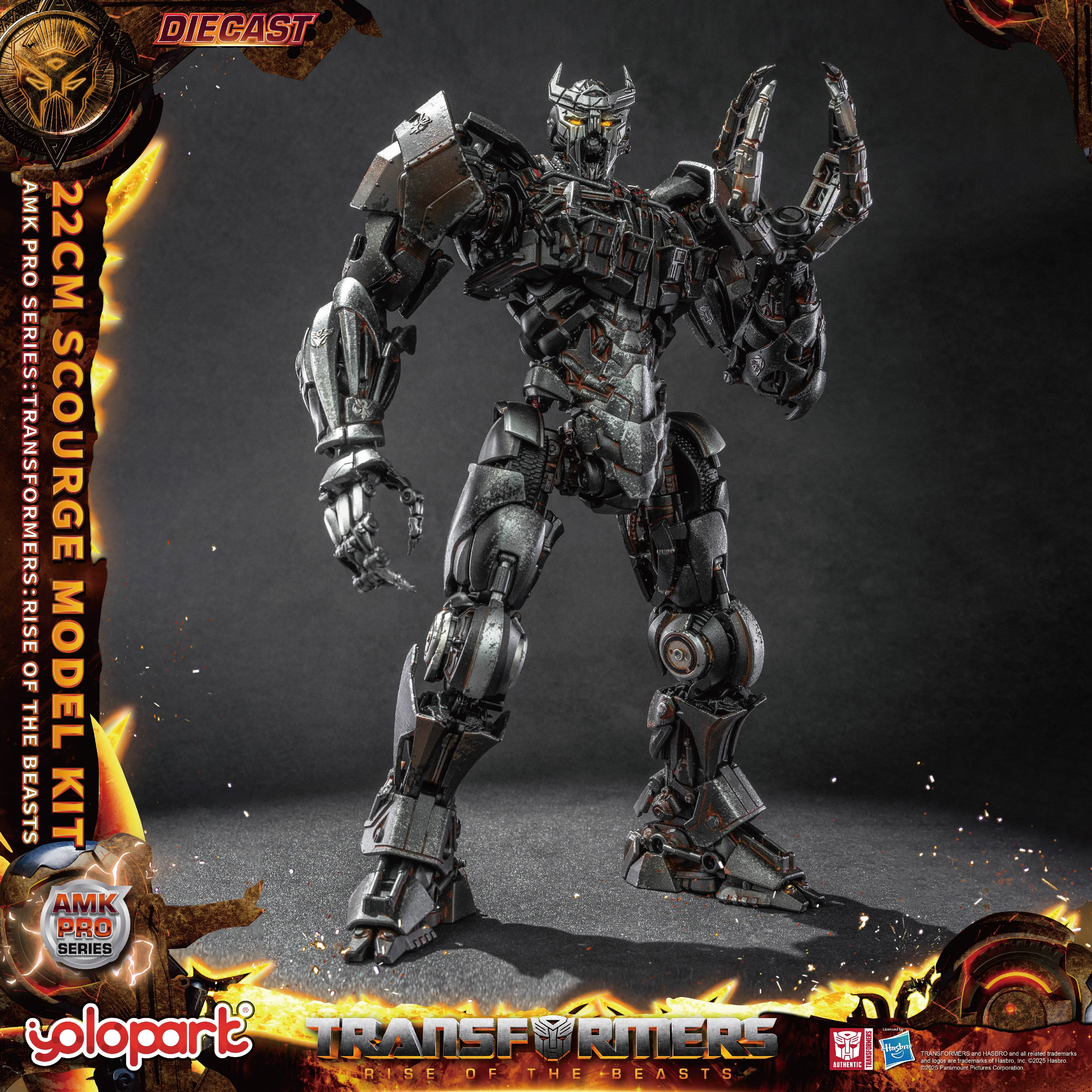 PRE - ORDER : TRANSFORMERS : Rise of the Beasts AMK PRO Series 22cm Scourge Model Kit