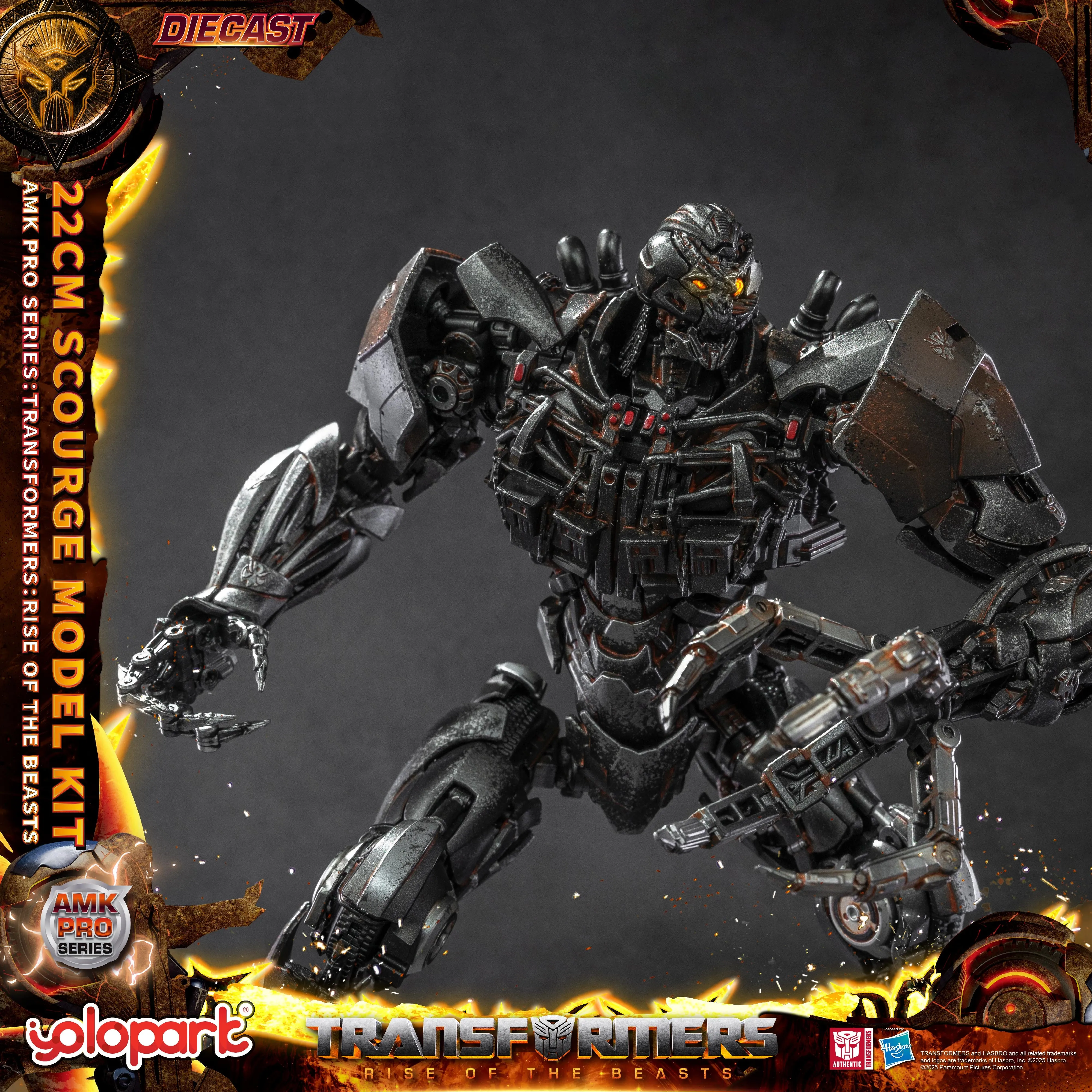 PRE - ORDER : TRANSFORMERS : Rise of the Beasts AMK PRO Series 22cm Scourge Model Kit