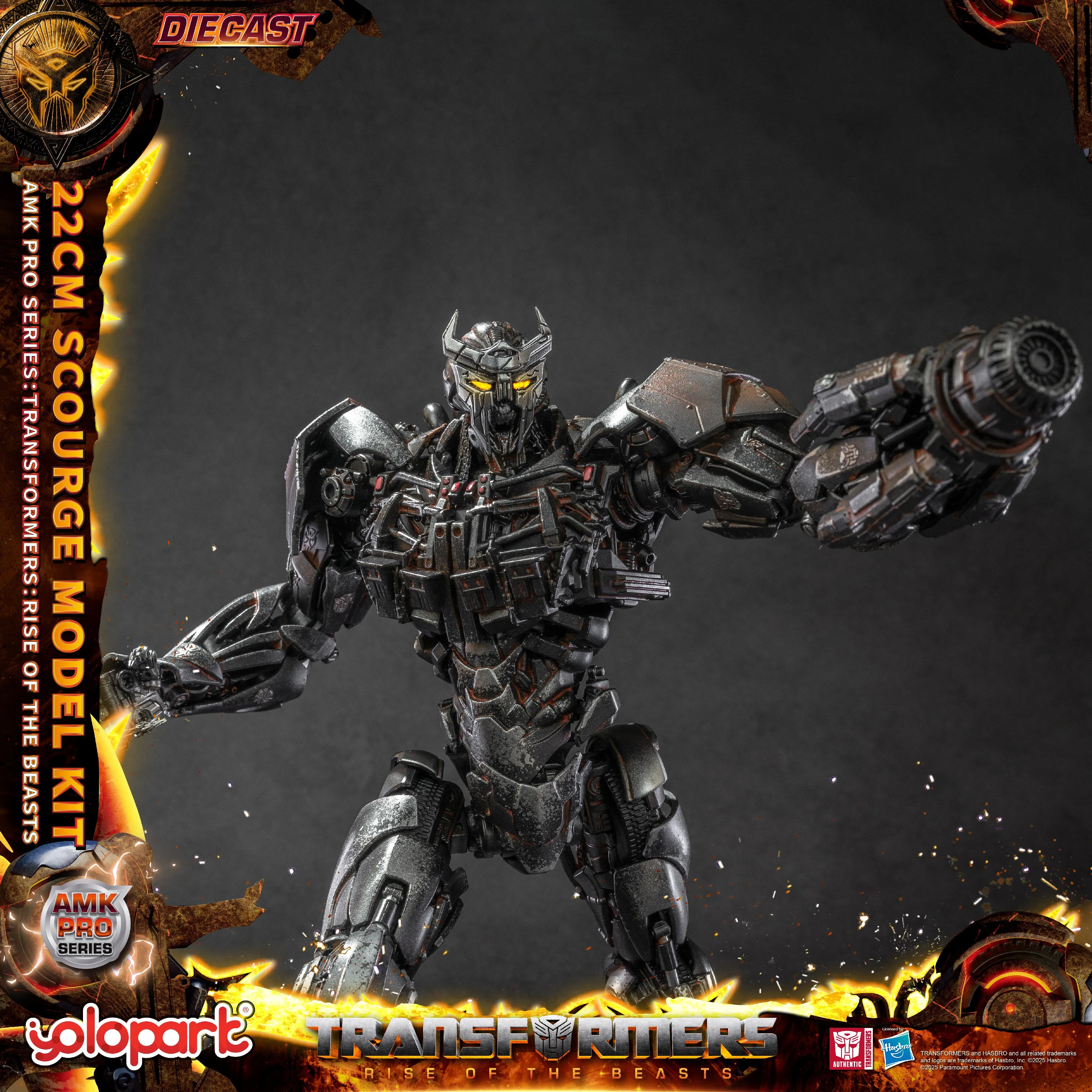 PRE - ORDER : TRANSFORMERS : Rise of the Beasts AMK PRO Series 22cm Scourge Model Kit
