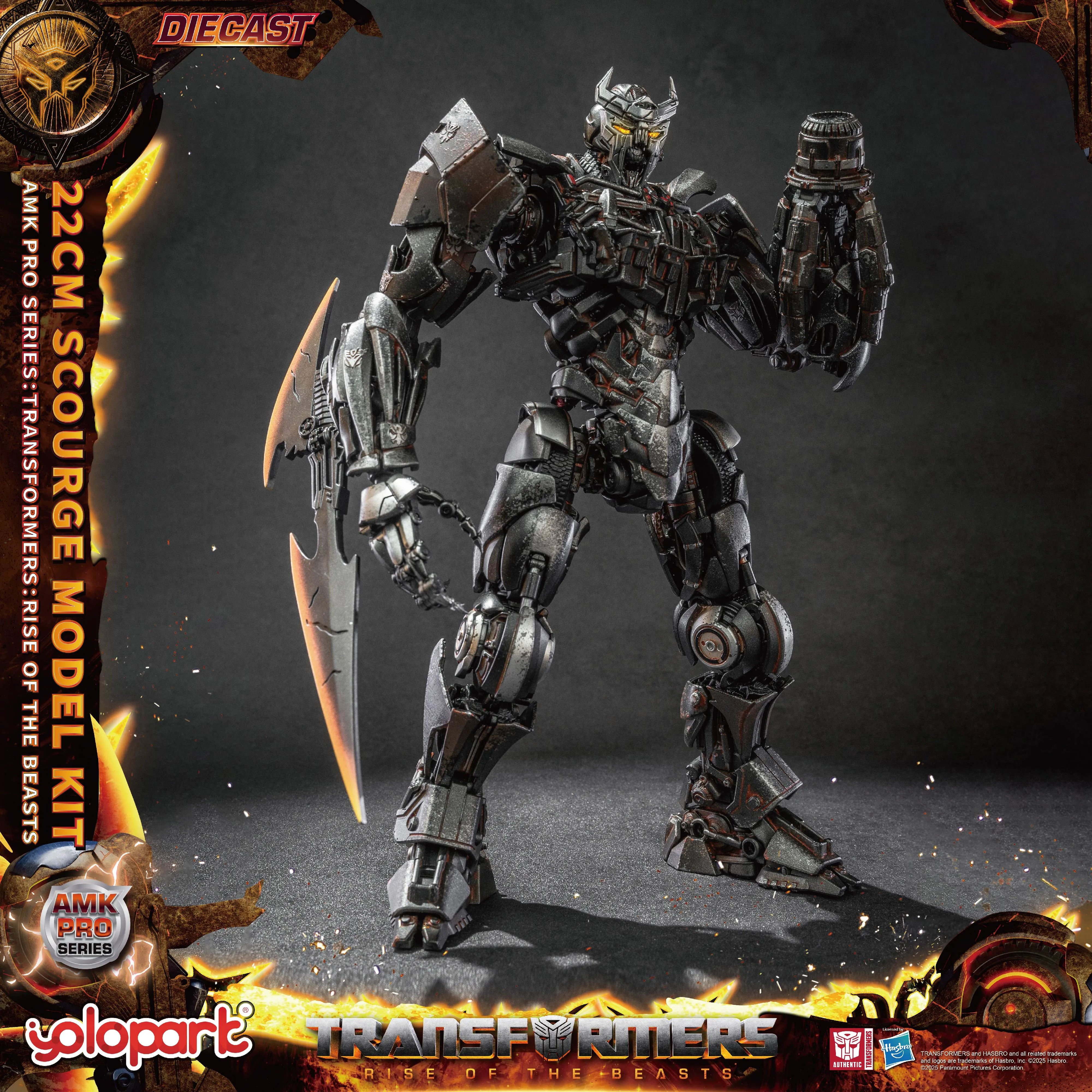 PRE - ORDER : TRANSFORMERS : Rise of the Beasts AMK PRO Series 22cm Scourge Model Kit