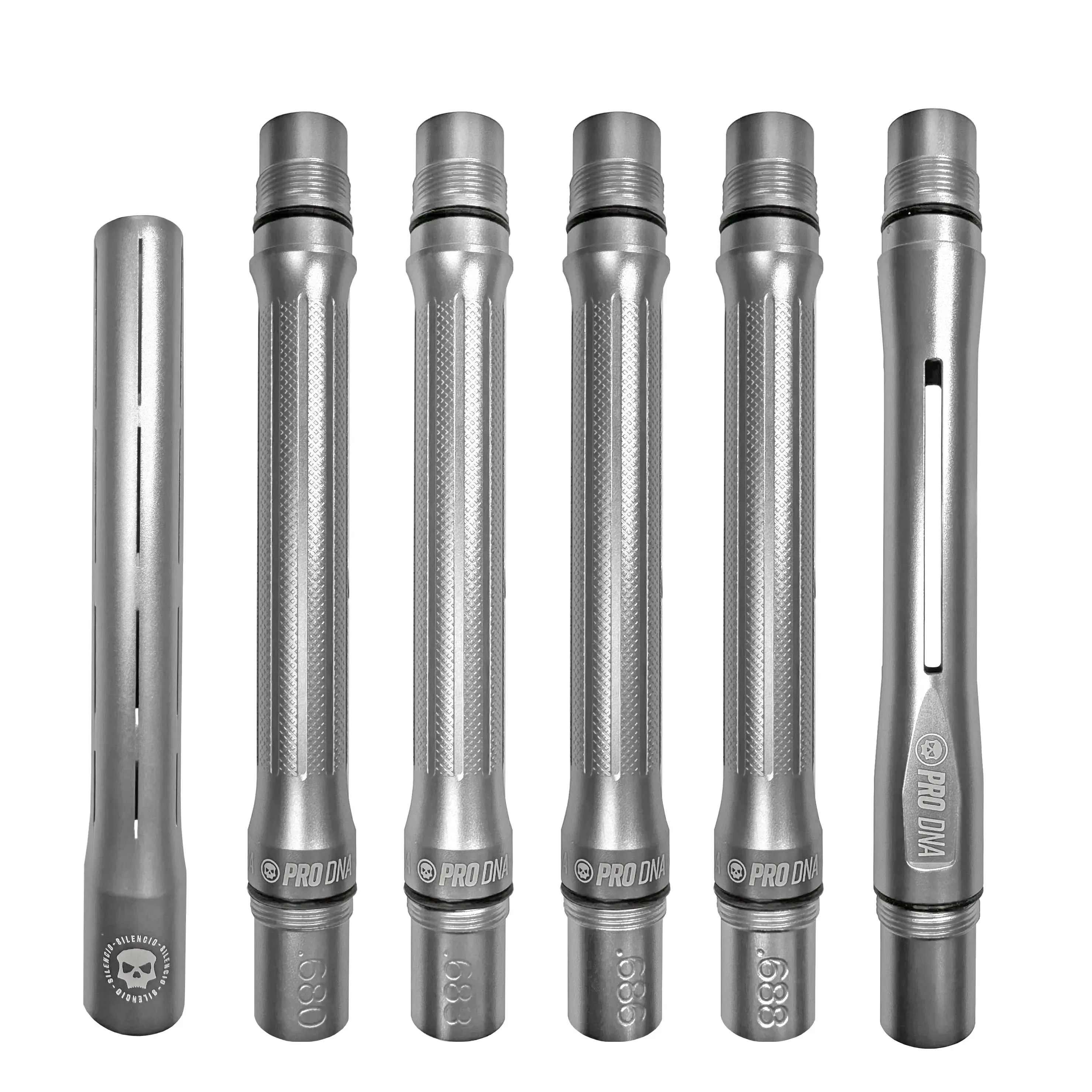 PRO DNA SILENCIO™ BARREL KIT - DUST SILVER - COCKER THREAD