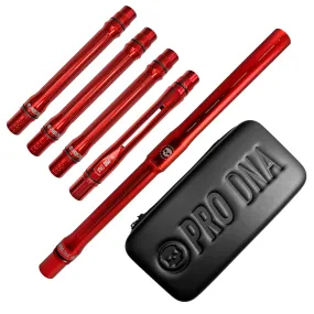 PRO DNA SILENCIO™ BARREL KIT - GLOSS RED - COCKER THREAD