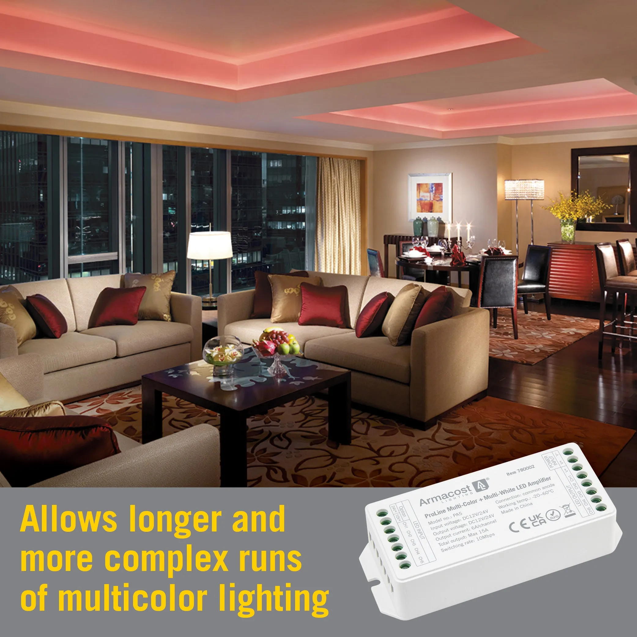 ProLine Multicolor LED Amplifier