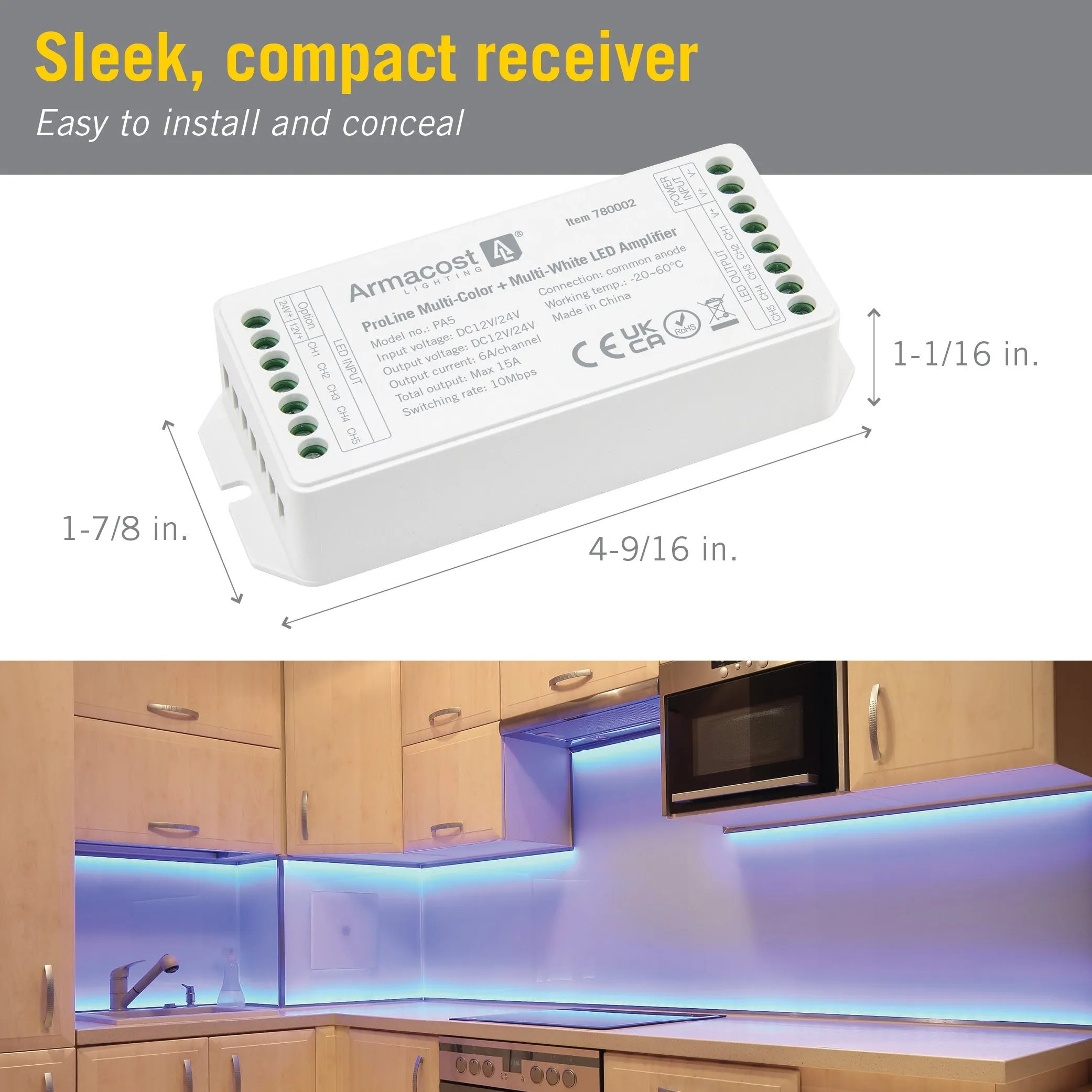ProLine Multicolor LED Amplifier