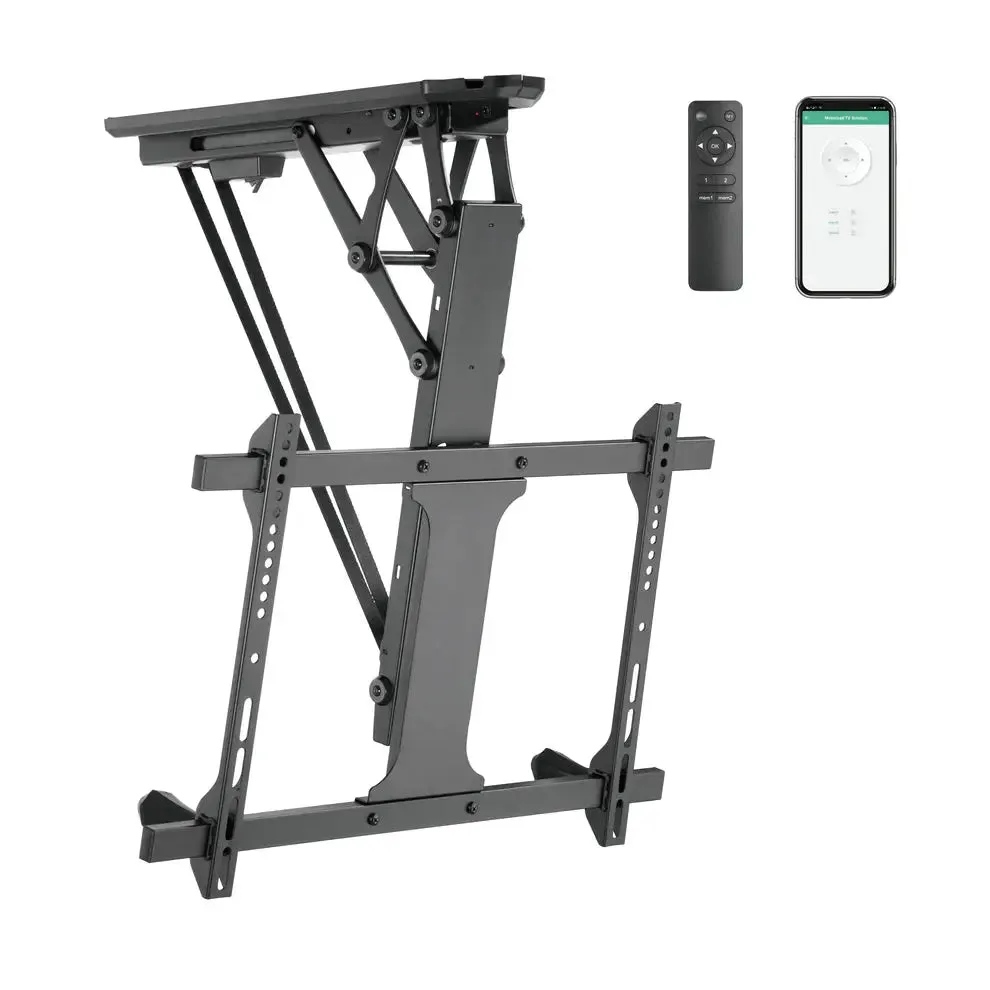 ProMounts Motorized Ceiling TV Mount for TVs 32" - 70" Up to 77 lbs with Smart App and Remote Control