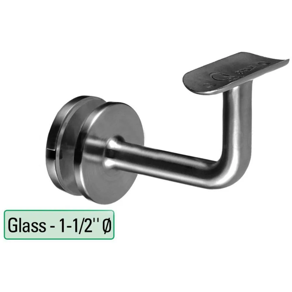 Q-railing Bracket For Round Profile Handrail (Round Profile, Non-adjustable, Wall Mount) (2" tubing)