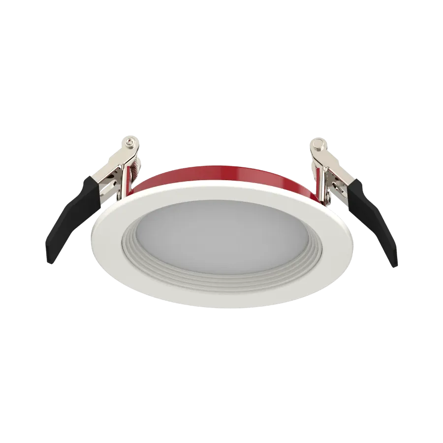 RAB FWAFER4B 11W LED 4" Round Baffle Wafer Selectable CCT Fire Resistant