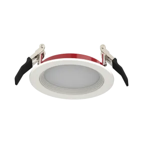 RAB FWAFER4B 11W LED 4" Round Baffle Wafer Selectable CCT Fire Resistant