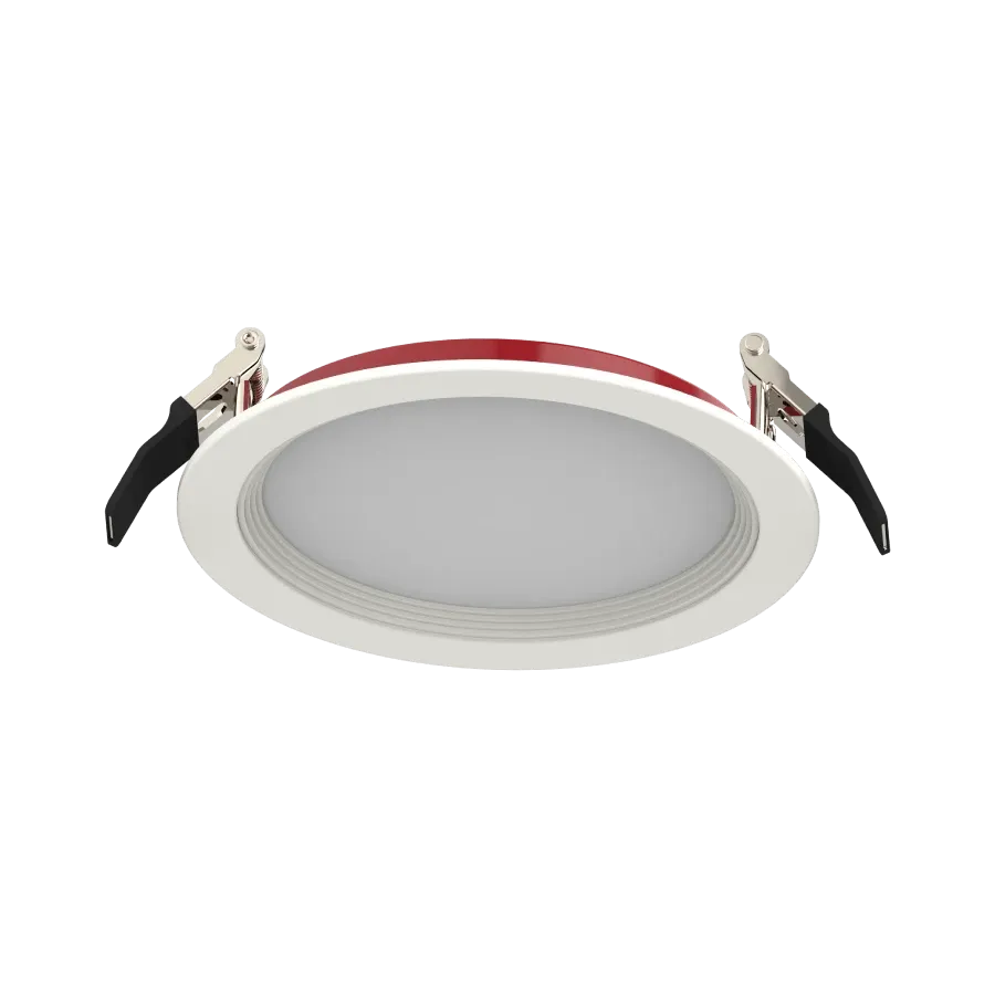 RAB FWAFER6B 15W LED 6" Round Baffle Wafer Selectable CCT Fire Resistant