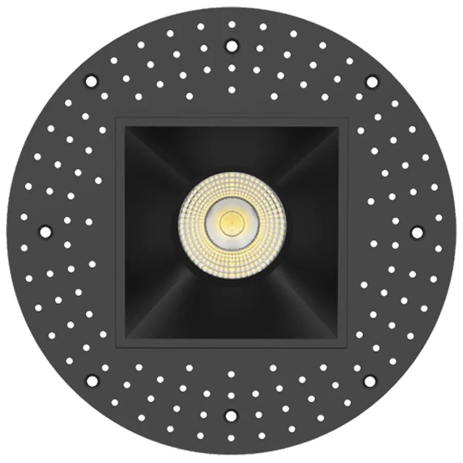 RAB R4STL 20W LED 4" Square Trimless Downlight Selectable CCT