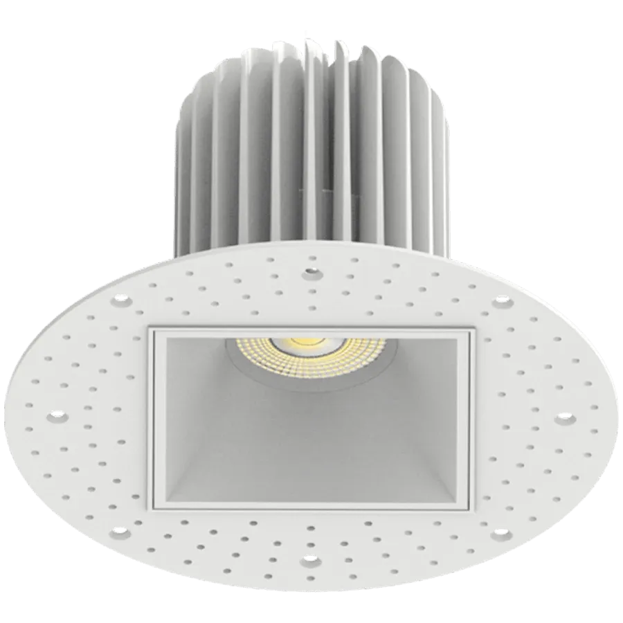 RAB R4STL 20W LED 4" Square Trimless Downlight Selectable CCT
