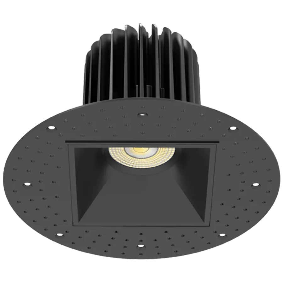RAB R4STL 20W LED 4" Square Trimless Downlight Selectable CCT