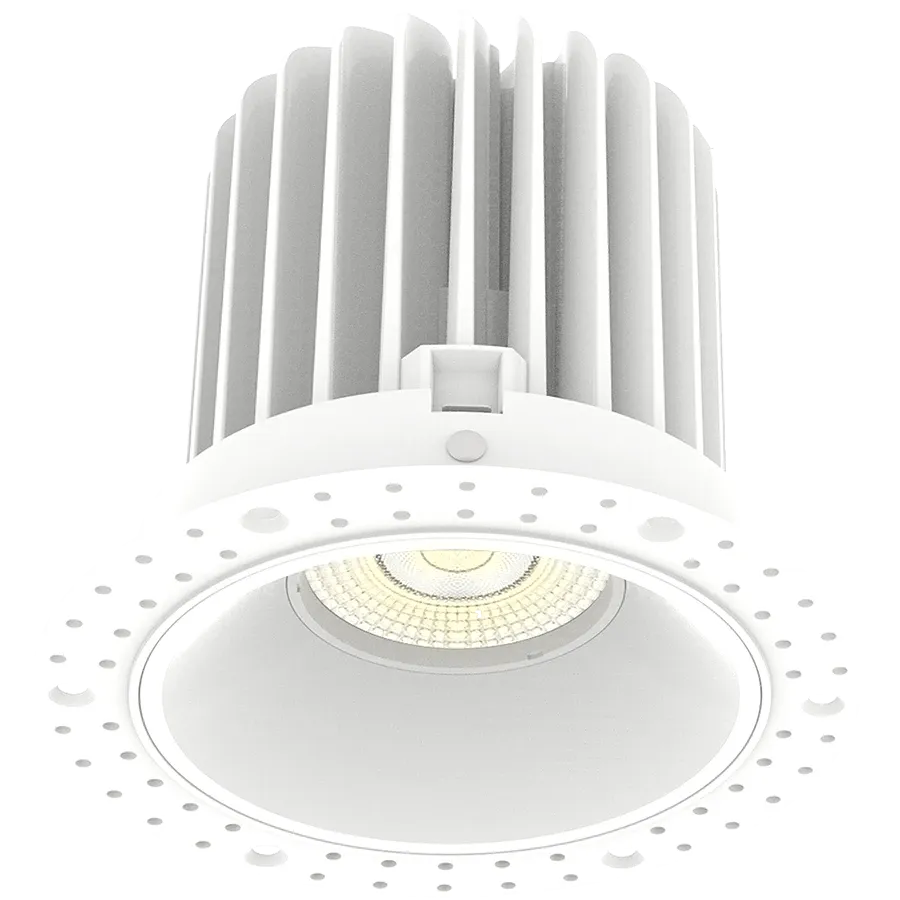 RAB R4TL 20W LED 4" Trimless Downlight Selectable CCT
