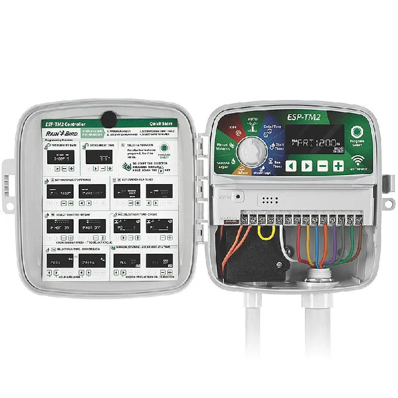 Rain Bird ESP-TM2 Outdoor Smart Irrigation Controller with Optional WIFI