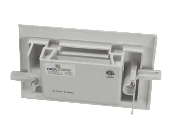 Recessed Low Voltage Cable Plate, Slim Fit Easy Mount
