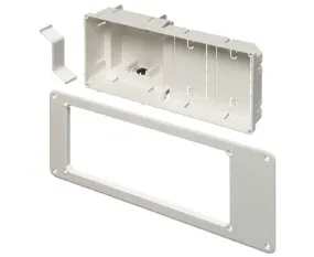 Recessed TV Box  for Power and Low Voltage
