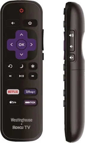 Roku Remote - Hotkeys: Netflix, Disney  , Apple TV, Max