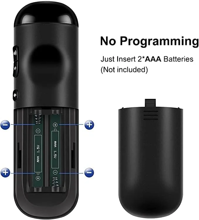 Roku Remote - Hotkeys: Netflix, Disney  , Apple TV, Max