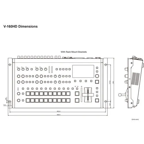 Roland V-160HD SDI/HDMI Streaming Video Switcher