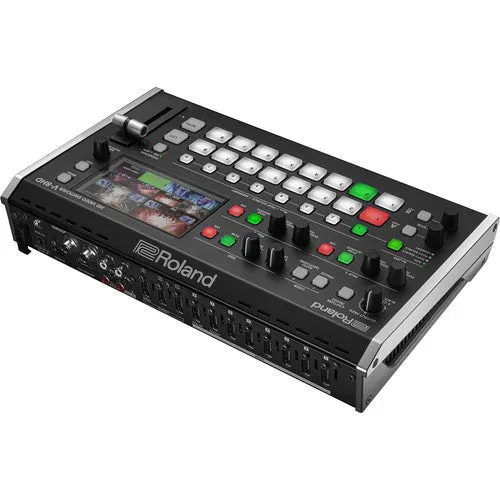 Roland V-8HD Video Switcher Bundle: Includes AKG K-240 Pro Headphones & 10-Pack Straps for Pro-Grade Production