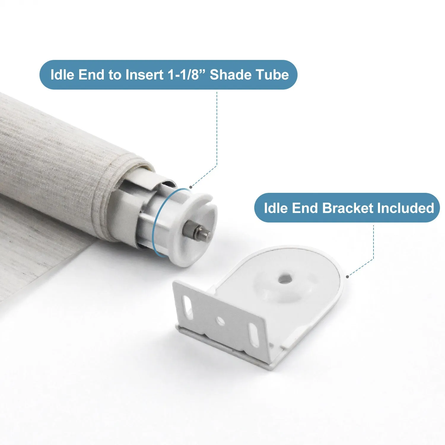 Rollerhouse Window Roller Blinds/Shade  Brackets for  Motorized Roller Blind/Shade 25mm-45mm Blinds Bracket