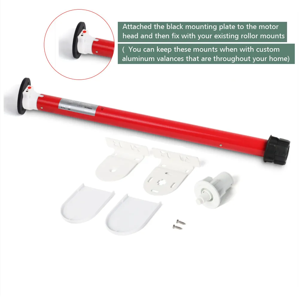 Rollerhouse Window Roller Blinds/Shade  Brackets for  Motorized Roller Blind/Shade 25mm-45mm Blinds Bracket