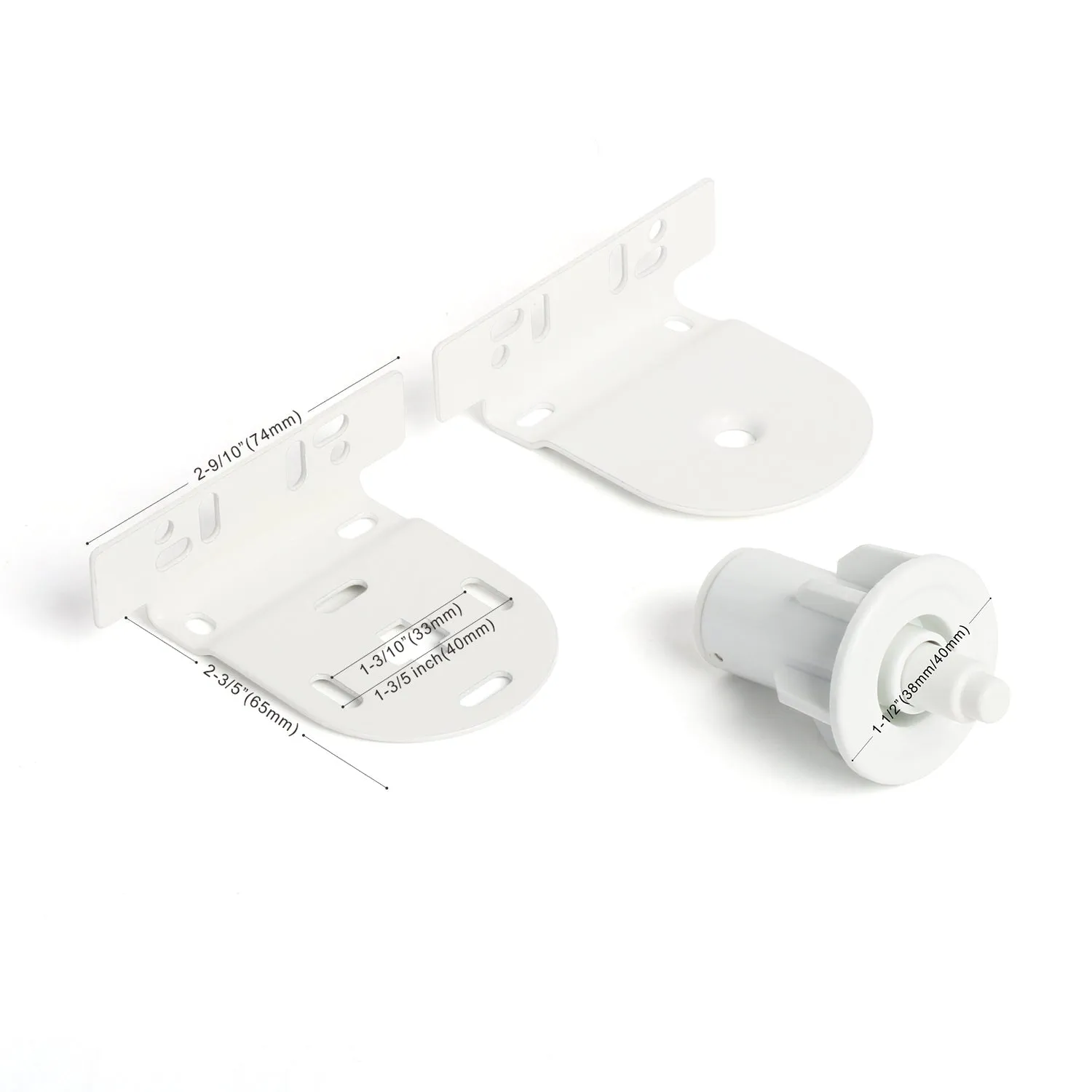 Rollerhouse Window Roller Blinds/Shade  Brackets for  Motorized Roller Blind/Shade 25mm-45mm Blinds Bracket