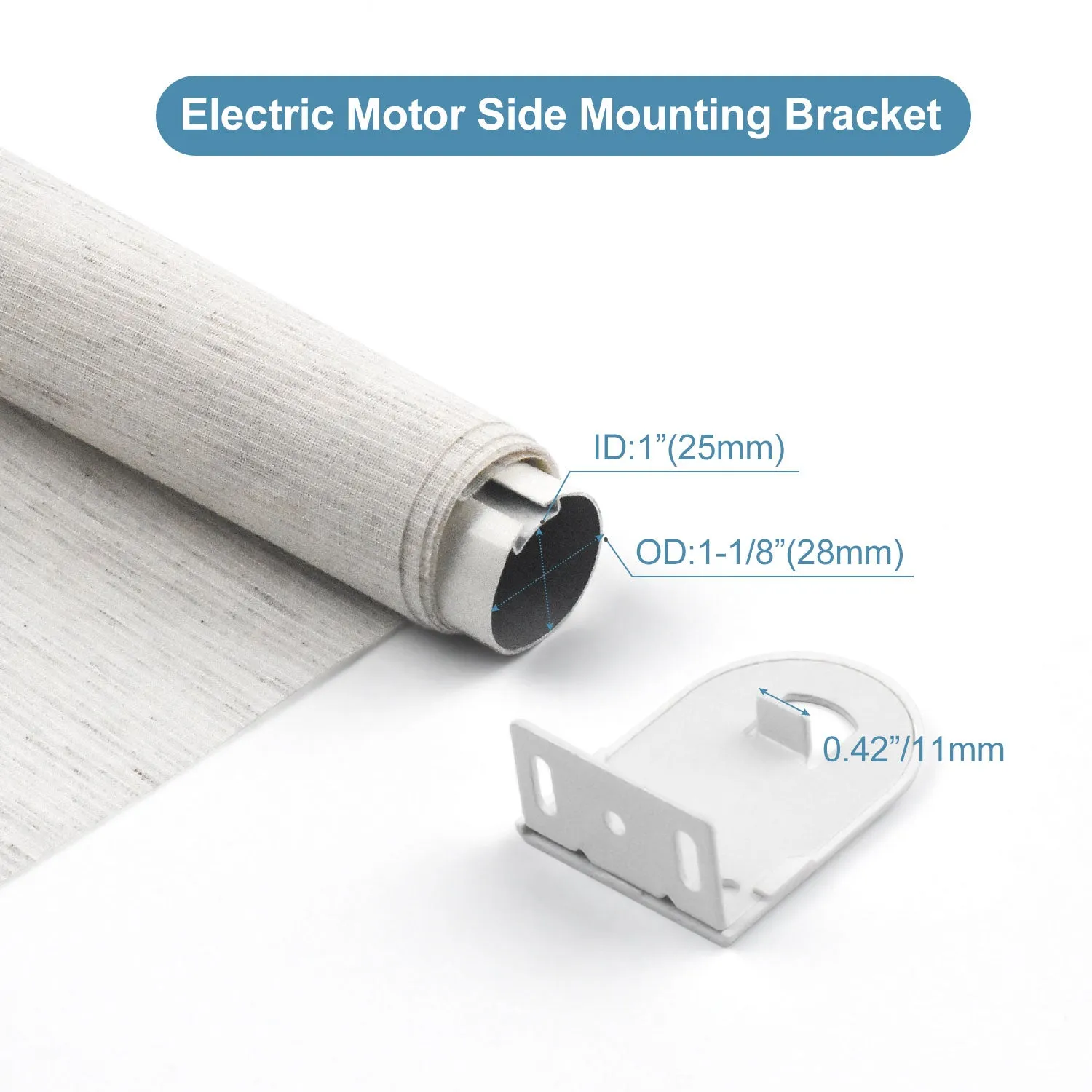 Rollerhouse Window Roller Blinds/Shade  Brackets for  Motorized Roller Blind/Shade 25mm-45mm Blinds Bracket
