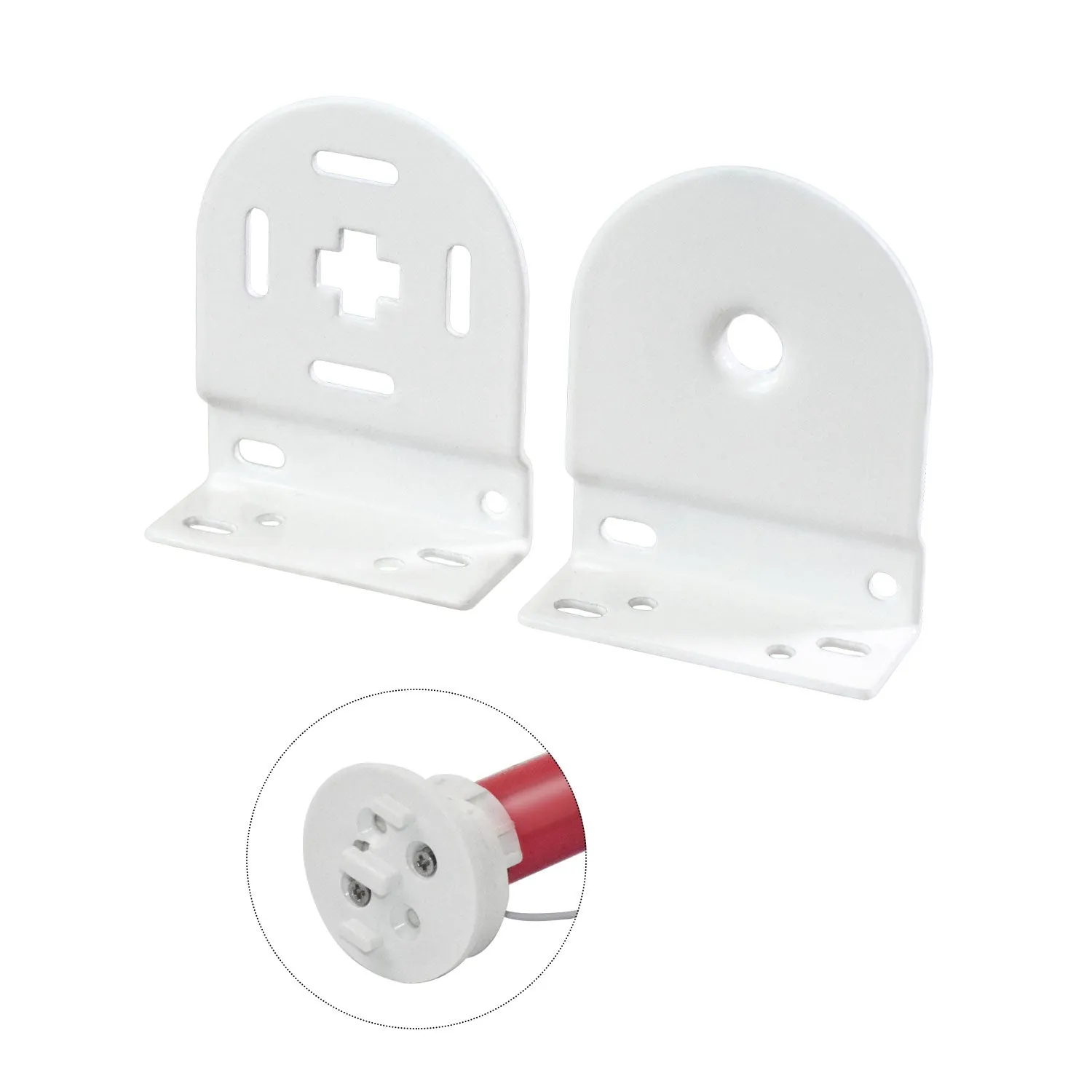 Rollerhouse Window Roller Blinds/Shade  Brackets for  Motorized Roller Blind/Shade 25mm-45mm Blinds Bracket