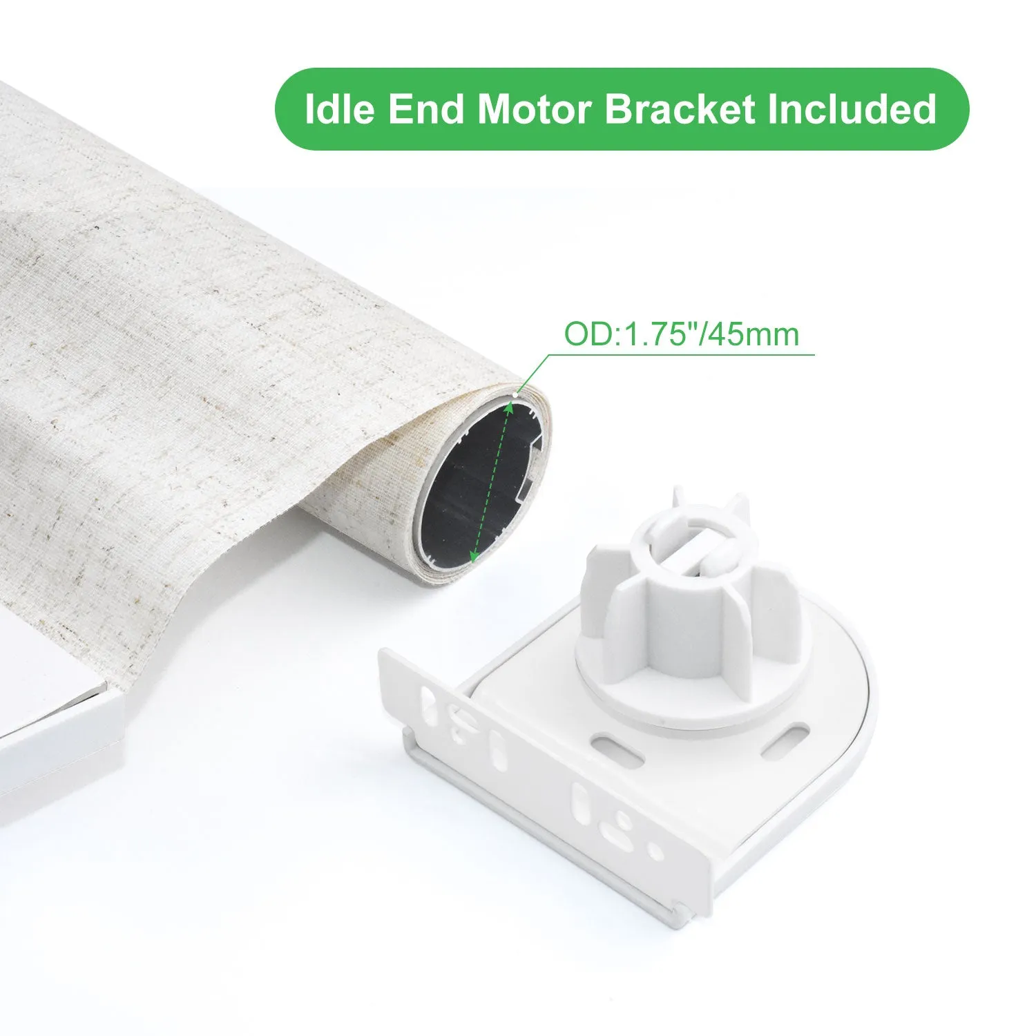 Rollerhouse Window Roller Blinds/Shade  Brackets for  Motorized Roller Blind/Shade 25mm-45mm Blinds Bracket