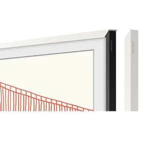 Samsung The Frame 50" Customisable Modern Bezel TV Frame - White | VG-SCFA50WTBXC