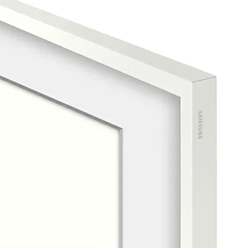 Samsung The Frame 50" Customisable Modern Bezel TV Frame - White | VG-SCFA50WTBXC
