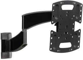 Sanus VSF716B2 Premium Full Motion TV Wall Mount for 19"-43" TVs, Swivel 90° / -90° - Black
