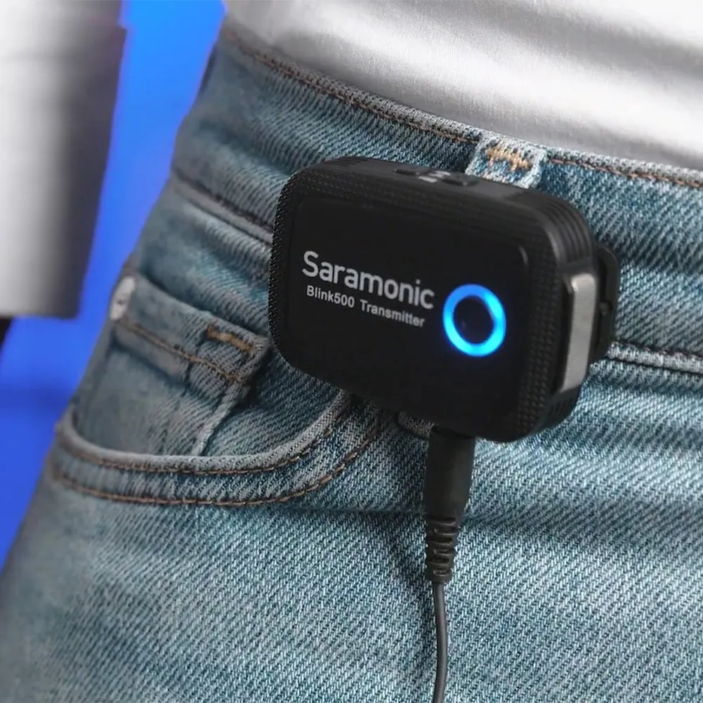 Saramonic Blink 500 B4 (RXDi TX TX) 2.4G Wireless Microphone Kit for iOS Devices