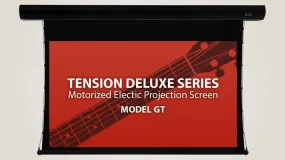 Severtson Screens Electric Retractable Tab Tension 133" (115.9" x 65.2") HDTV [16:9] GT169133HCNC
