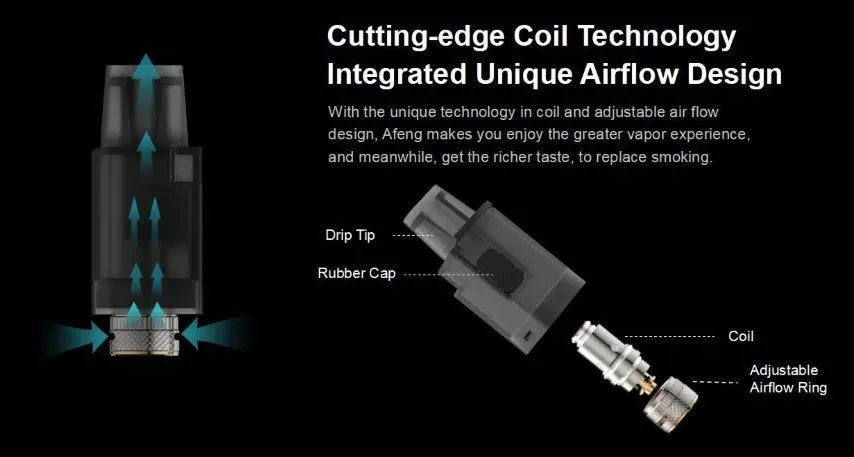 Sigelei Snowwolf Afeng Pod Vape Kit - FREE 18650 Battery