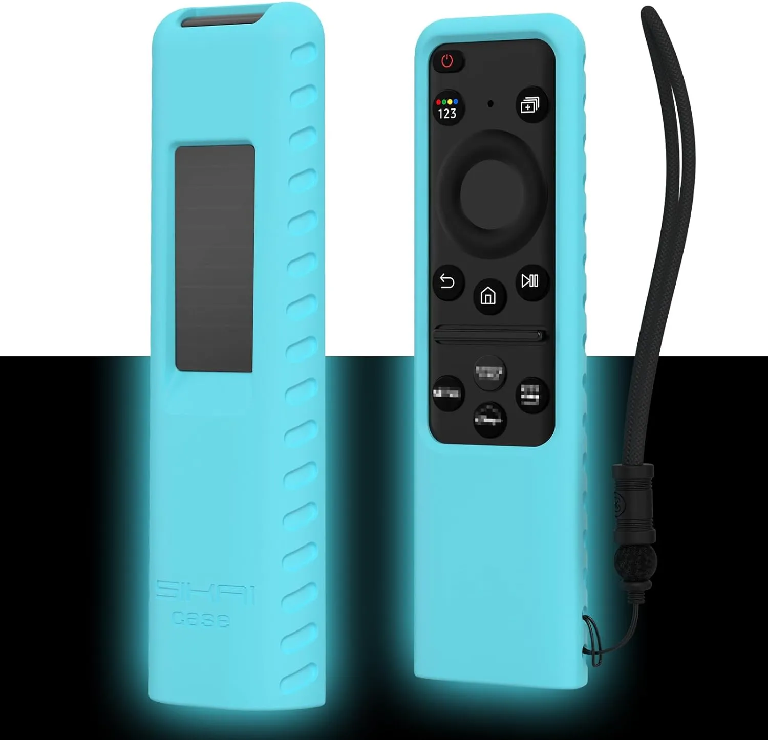 SIKAI CASE Samsung Remote cover designed for New 2023/2024 Samsung SolarCell TV Remote TM2360E/TM2361E 2023 S95D TV