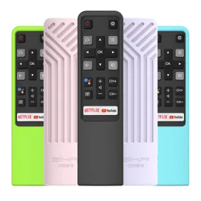 SIKAI silicone case compatible with TCL RC802V remote control, remote control for TCL EP680 S434 S334 S330 S430 Series Android HDR TV Remote Cover