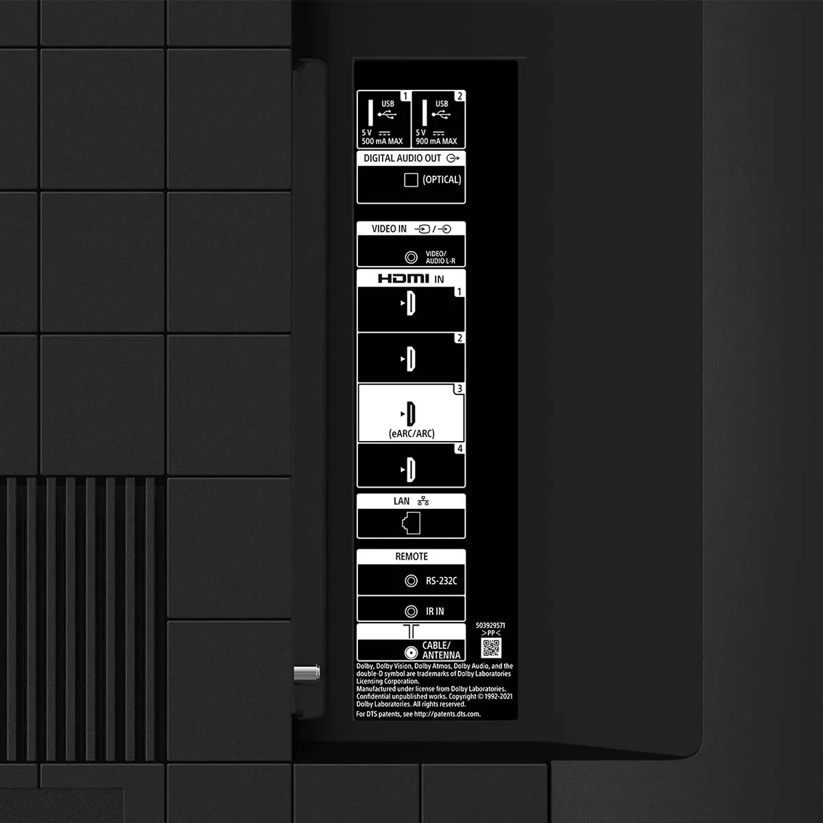 Sony X80K 4K HDR LED TV with Google TV (2022)