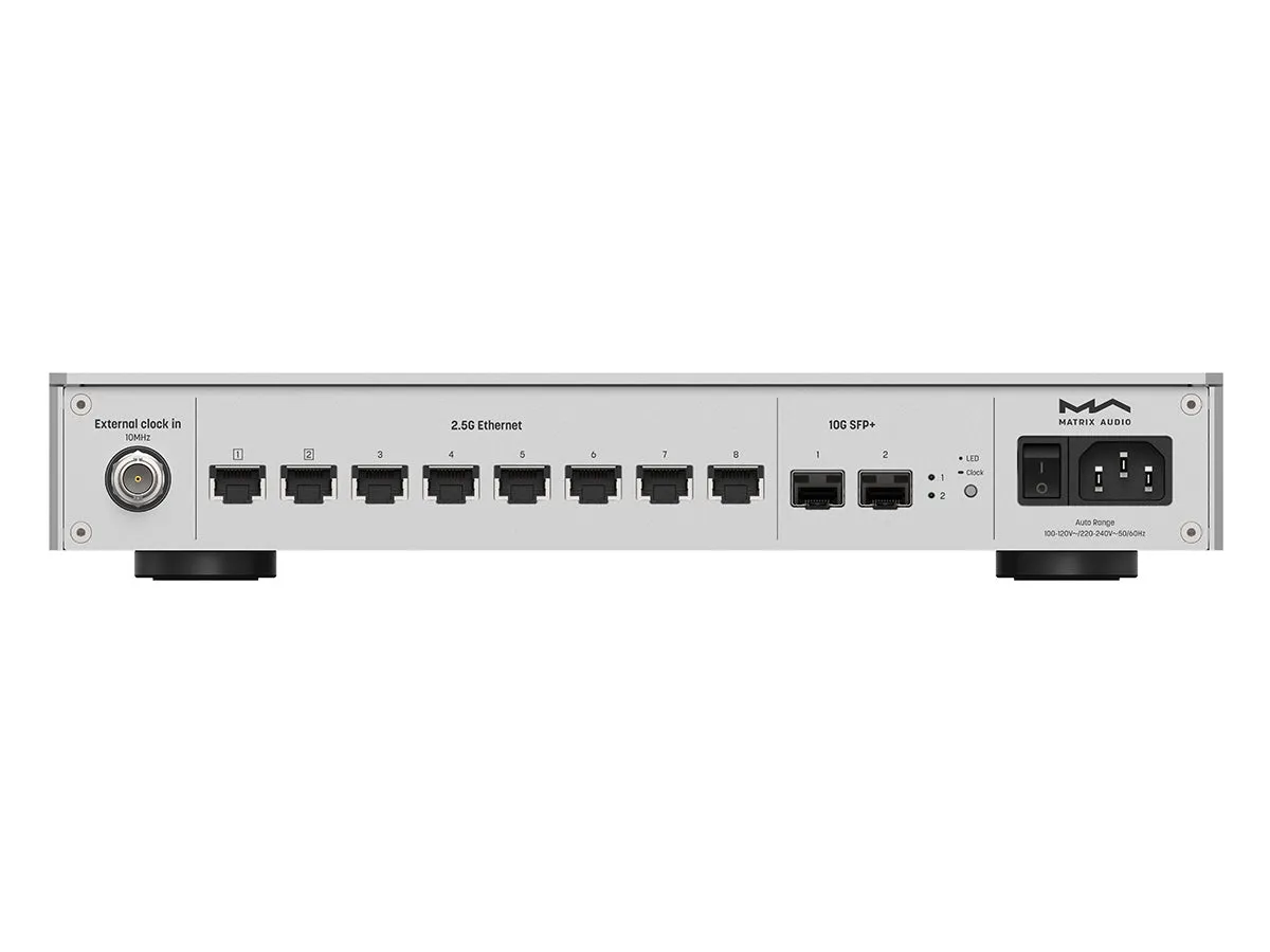 Pro Audio Grade SS-1 Network Switch for Superior Sound Performance