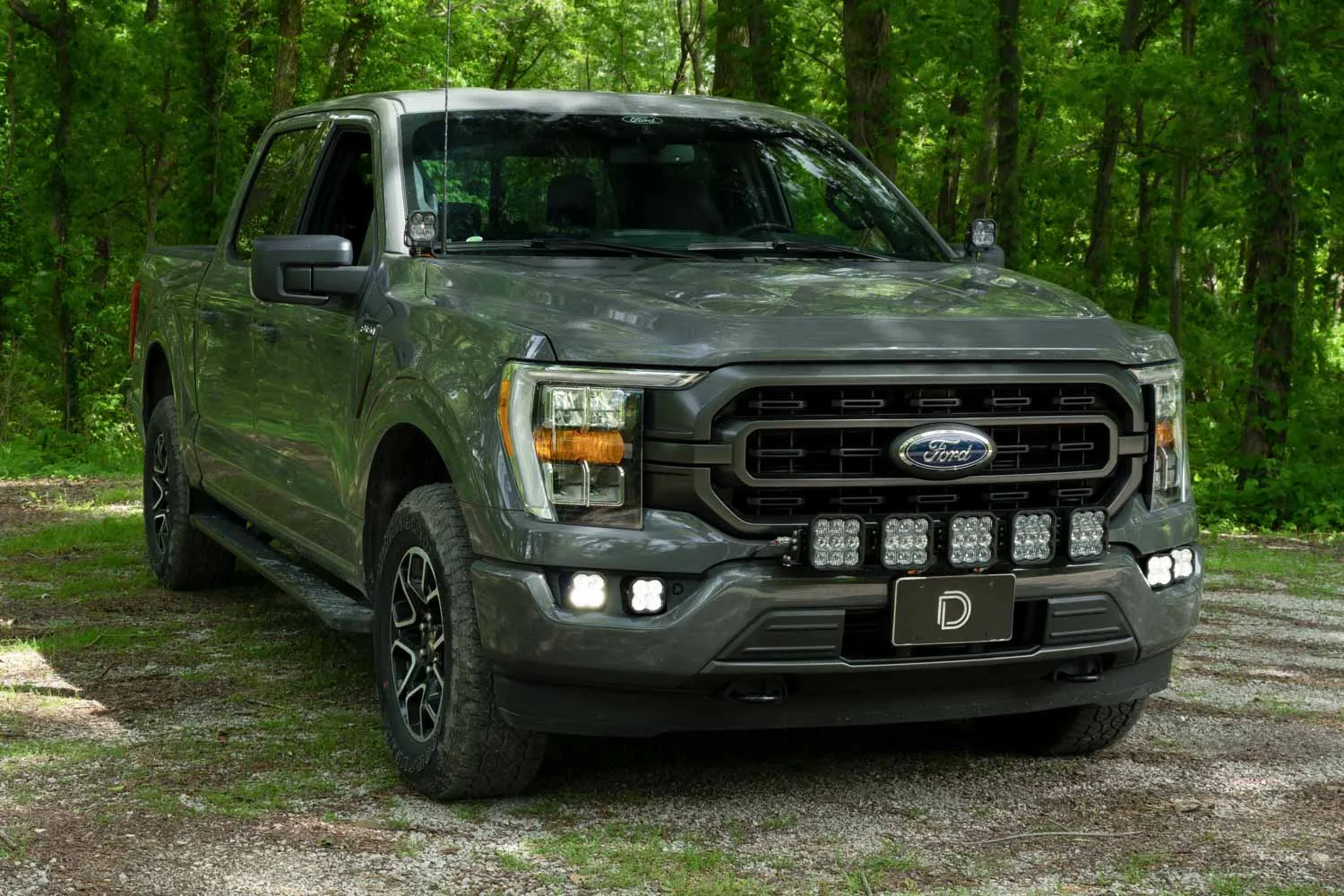 SS3 LED Fog Pocket Kit for 2021-2022 Ford F-150, Yellow Max Diode Dynamics