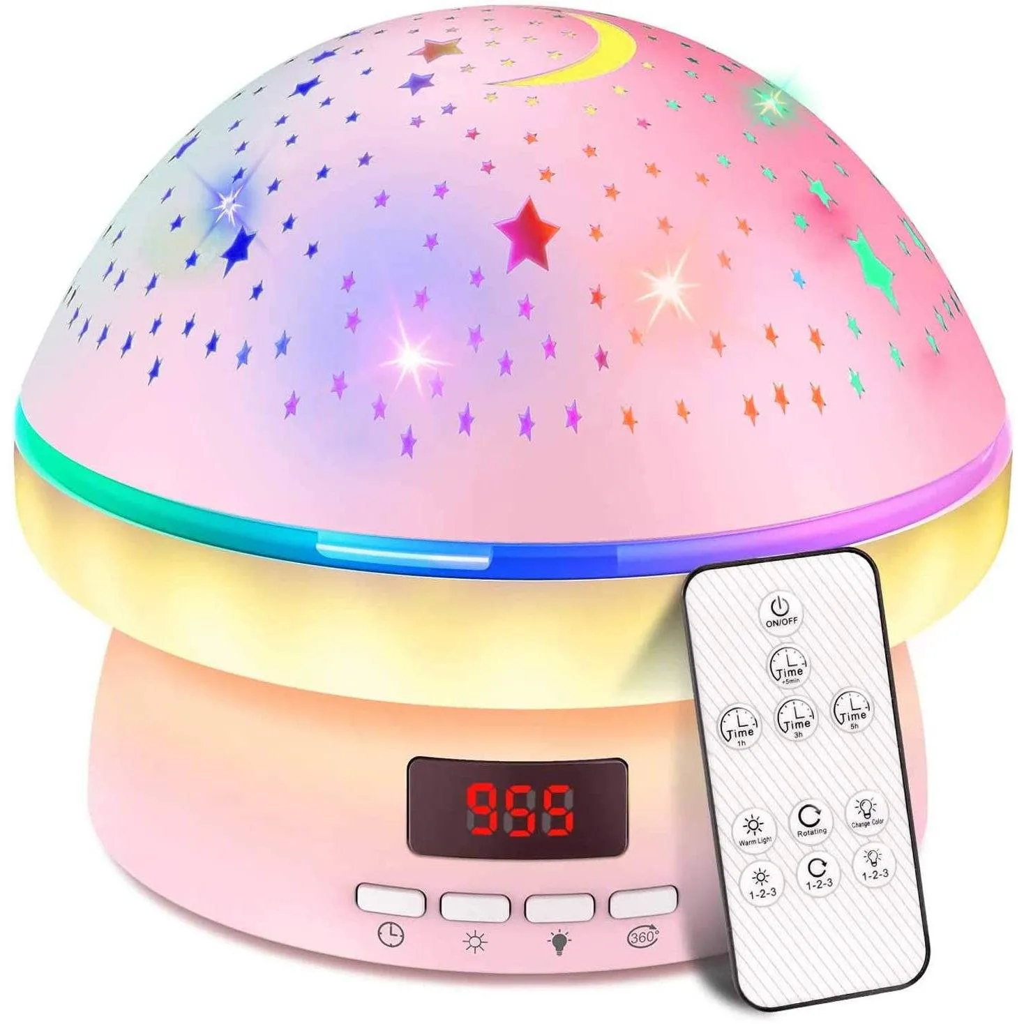 Star Projector Night Light for Kids