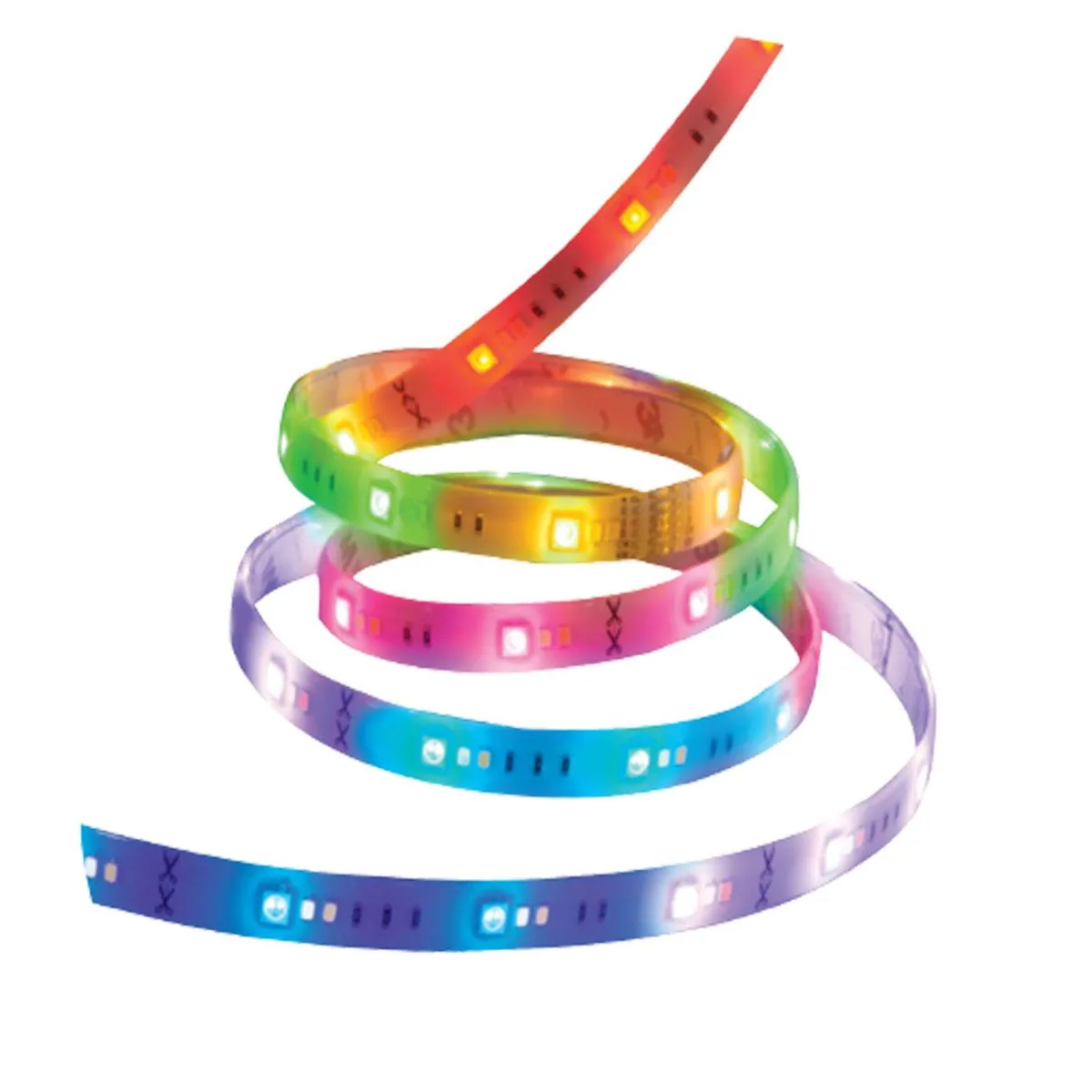 Starfish Wifi Smart Outdoor LED Strip Light kit, 16 feet Tape with Power Supply, Color Changing RGB and Tunable White, 12V