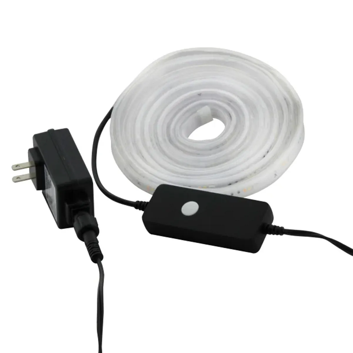 Starfish Wifi Smart Outdoor LED Strip Light kit, 16 feet Tape with Power Supply, Color Changing RGB and Tunable White, 12V