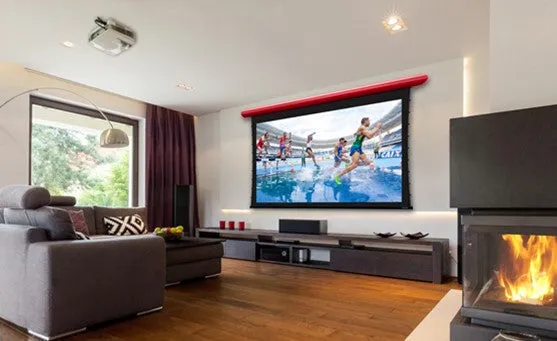 Stewart Filmscreen Cabaret Retractable, BC 120" (46.25x110.75) Cinemascope [2.40:1] CAB120CST10