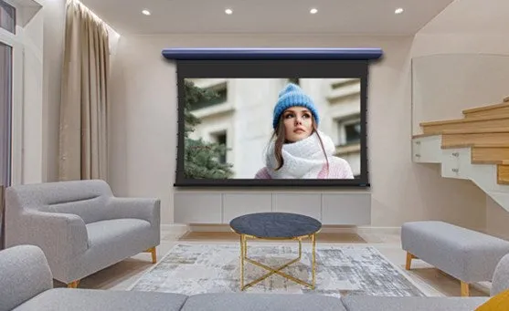 Stewart Filmscreen Cabaret Retractable, BC 120" (46.25x110.75) Cinemascope [2.40:1] CAB120CST10