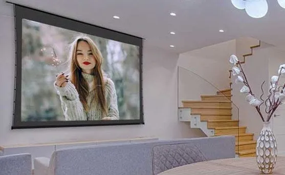 Stewart Filmscreen Cima AC Electric Screen 110" (54"x96") HDTV [16:9] CIAC110HNEVETRW